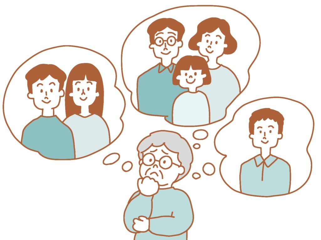 相続のイラスト